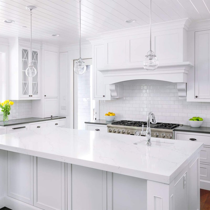 Mecpar 15.7In x 32.8Ft Matte White Wallpaper White Peel and Stick Wallpapers Self-Adhesive Removable Wallpaper Thick Waterproof Wallpaper for Kitchen Countertop Cabinet Wardrobe - Image 3